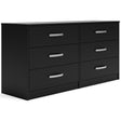  Signature Design by Ashley Finch EB3392-231 Six Drawer Dresser IMAGE 1