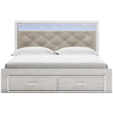  Signature Design by Ashley Altyra B2640B29 King Upholstered Storage Bed IMAGE 2