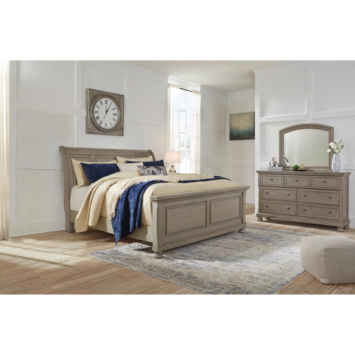  Signature Design by Ashley Lettner B733B34 King Sleigh Bed IMAGE 3