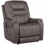  Steve Silver Furniture Brisbane BS850CG Power Lift Chair w/Three Heat Zones - Stone IMAGE 1