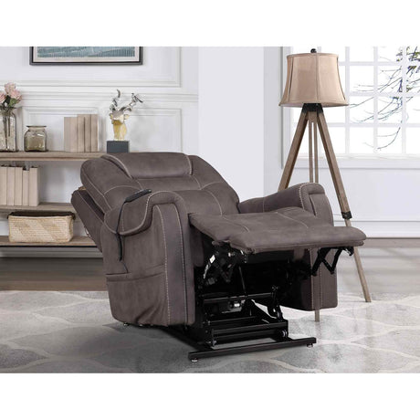  Steve Silver Furniture Brisbane BS850CG Power Lift Chair w/Three Heat Zones - Stone IMAGE 16