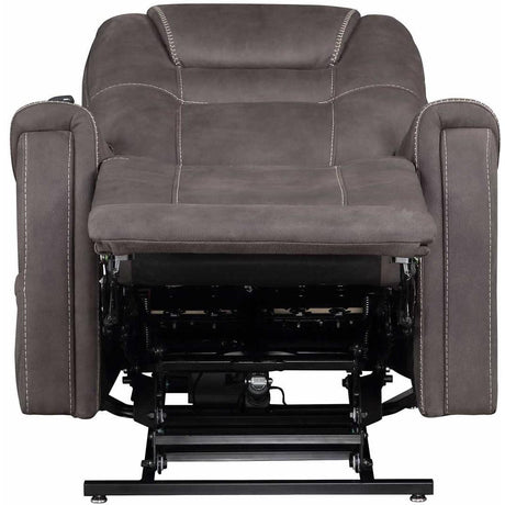  Steve Silver Furniture Brisbane BS850CG Power Lift Chair w/Three Heat Zones - Stone IMAGE 5