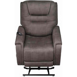  Steve Silver Furniture Brisbane BS850CG Power Lift Chair w/Three Heat Zones - Stone IMAGE 6