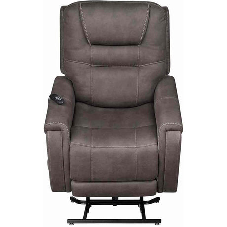  Steve Silver Furniture Brisbane BS850CG Power Lift Chair w/Three Heat Zones - Stone IMAGE 6