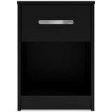  Signature Design by Ashley Finch EB3392-291 One Drawer Night Stand IMAGE 3