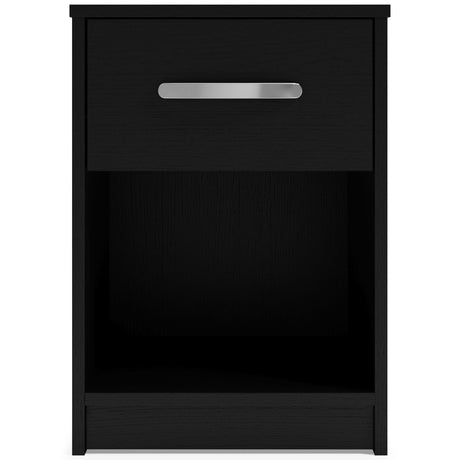  Signature Design by Ashley Finch EB3392-291 One Drawer Night Stand IMAGE 3