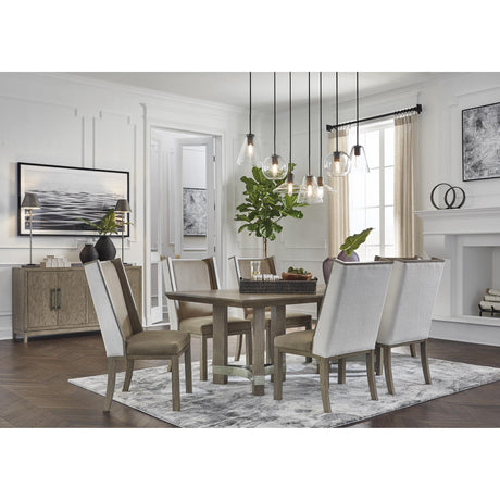  Signature Design by Ashley Chrestner D983-25 Rectangular Dining Room Table IMAGE 11
