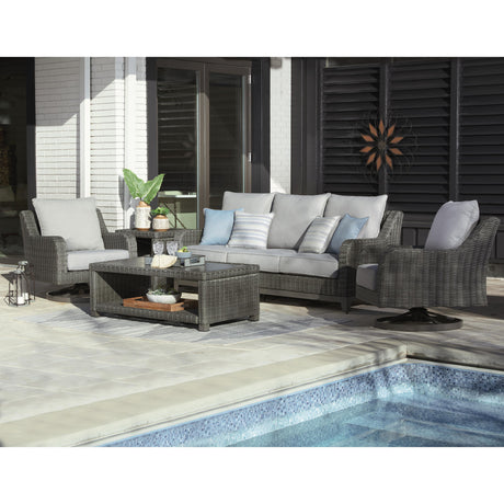  Signature Design by Ashley Elite Park P518-821 Swivel Lounge with Cushion IMAGE 7
