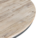  Elements International Callista Round Standard Height Dining Table IMAGE 4