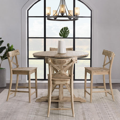  Elements International Callista Counter Height Stool IMAGE 9