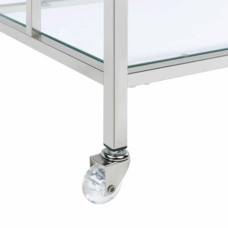  Elements International Ezra Serving Bar Cart IMAGE 4