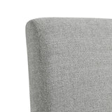  Elements International Nero Upholstered Side Chair Set IMAGE 4