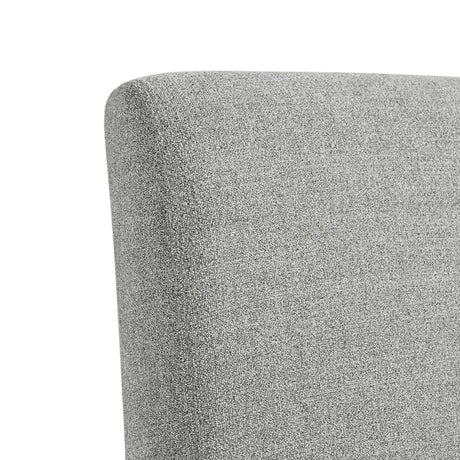  Elements International Nero Upholstered Side Chair Set IMAGE 4