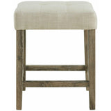  Elements International Oak Lawn Bar Table Single Pack (Table + Three Stools) IMAGE 10