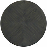  Elements International Amherst Dining Table w/Wood Leg Grey Finish IMAGE 3