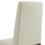 Elements International Dapper Dining Side Chair (Walnut Finish) IMAGE 4