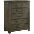  Elements International Maverick Chest Grey IMAGE 1