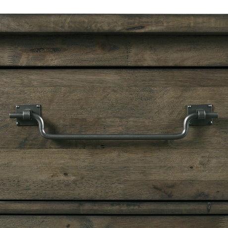  Elements International Maverick Dresser Grey IMAGE 4