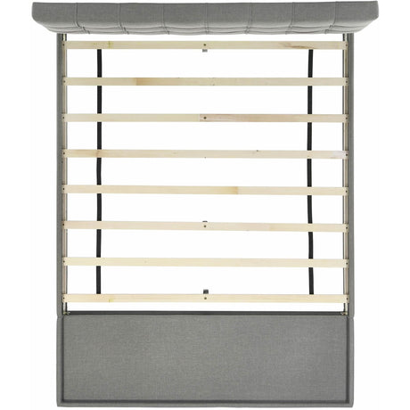  Elements International Hacienda Queen Storage Bed W/Tacoma Grey CM 003 IMAGE 4