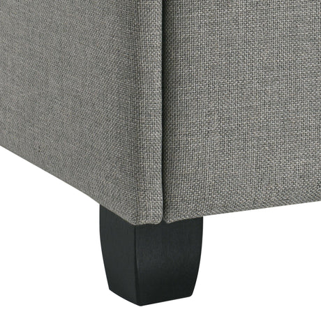  Elements International Hacienda Queen Storage Bed W/Tacoma Grey CM 003 IMAGE 7