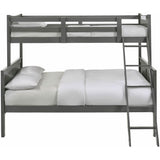  Elements International Sami Twin Over Full Bunk Grey IMAGE 2