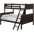 Elements International Sami Twin Over Full Bunk Espresso IMAGE 1