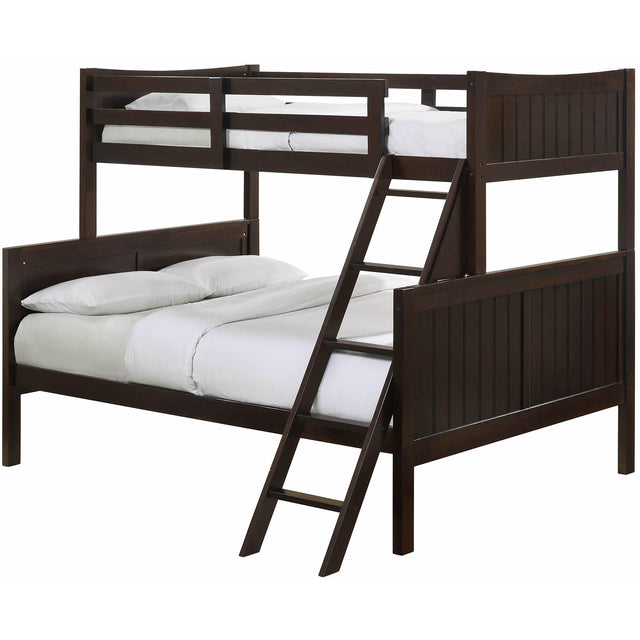  Elements International Sami Twin Over Full Bunk Espresso IMAGE 1