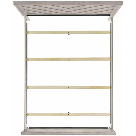  Elements International Ellen EL700QB Queen Bed - White IMAGE 4