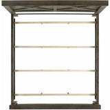  Elements International Maverick King Panel Bed Grey IMAGE 3