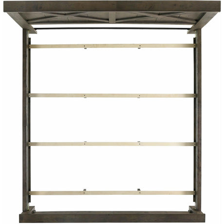  Elements International Maverick King Panel Bed Grey IMAGE 3