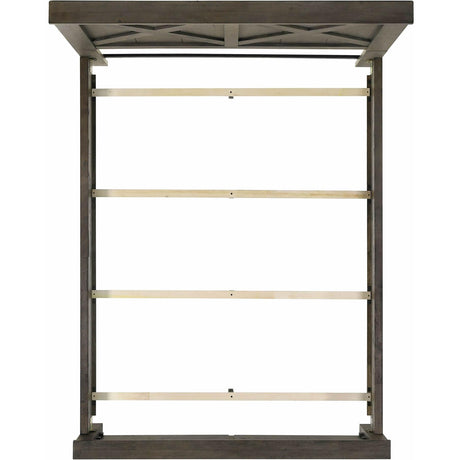  Elements International Maverick Queen Panel Bed Grey IMAGE 3