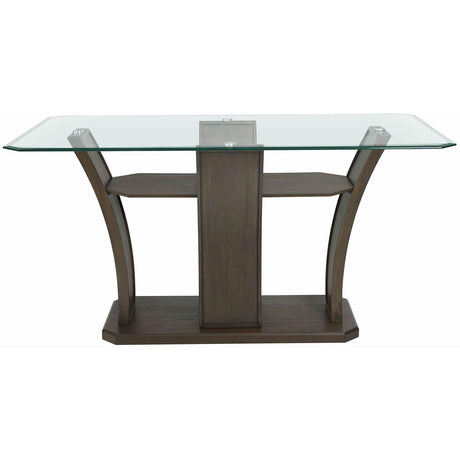  Elements International Dapper Rectangular Counter Dining Table IMAGE 2
