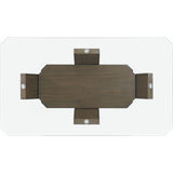  Elements International Dapper Rectangular Counter Dining Table IMAGE 3
