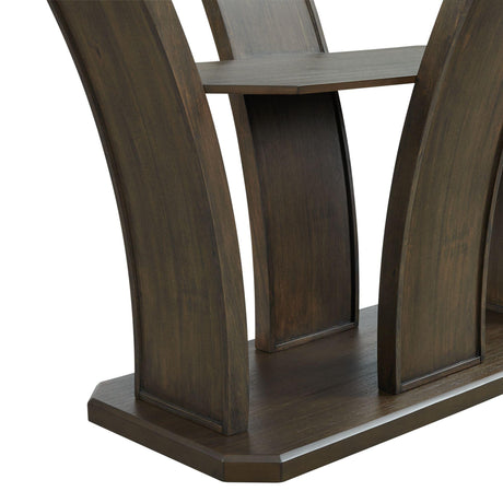  Elements International Dapper Rectangular Counter Dining Table IMAGE 6