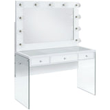  Elements International Jacey Complete Vanity with Lightbulbs IMAGE 1