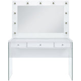  Elements International Jacey Complete Vanity with Lightbulbs IMAGE 2