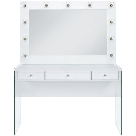 Elements International Jacey Complete Vanity with Lightbulbs IMAGE 2