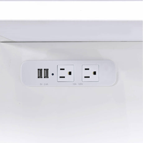  Elements International Jacey Complete Vanity with Lightbulbs IMAGE 9