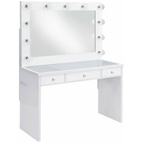  Elements International Ariana Complete Vanity with Lightbulbs IMAGE 1