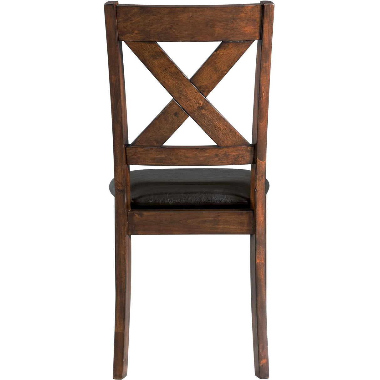  Elements International Alex Dining Side Chair - Espresso IMAGE 4