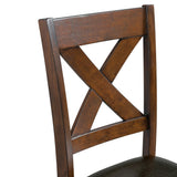  Elements International Alex Dining Side Chair - Espresso IMAGE 6