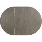  Elements International Collins Dining Table Complete in Grey IMAGE 4