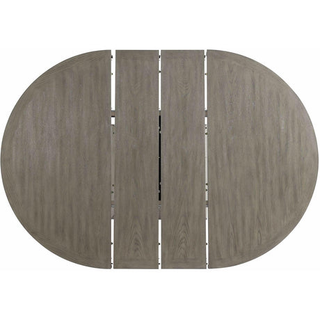  Elements International Collins Dining Table Complete in Grey IMAGE 4