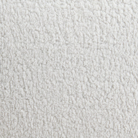  Elements International Enzo Accent Chair Sheep Skin White IMAGE 3