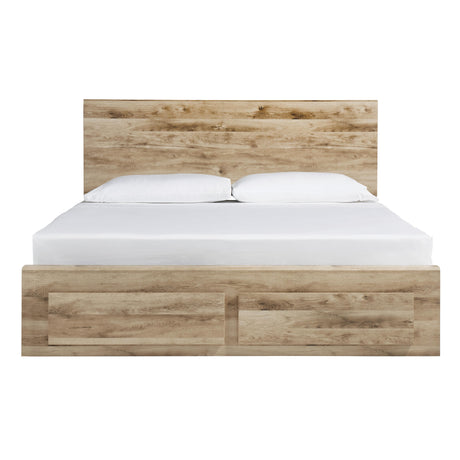  Signature Design by Ashley Hyanna B1050B13 King Panel Storage Bed with 2 Under Bed Storage Drawers IMAGE 2