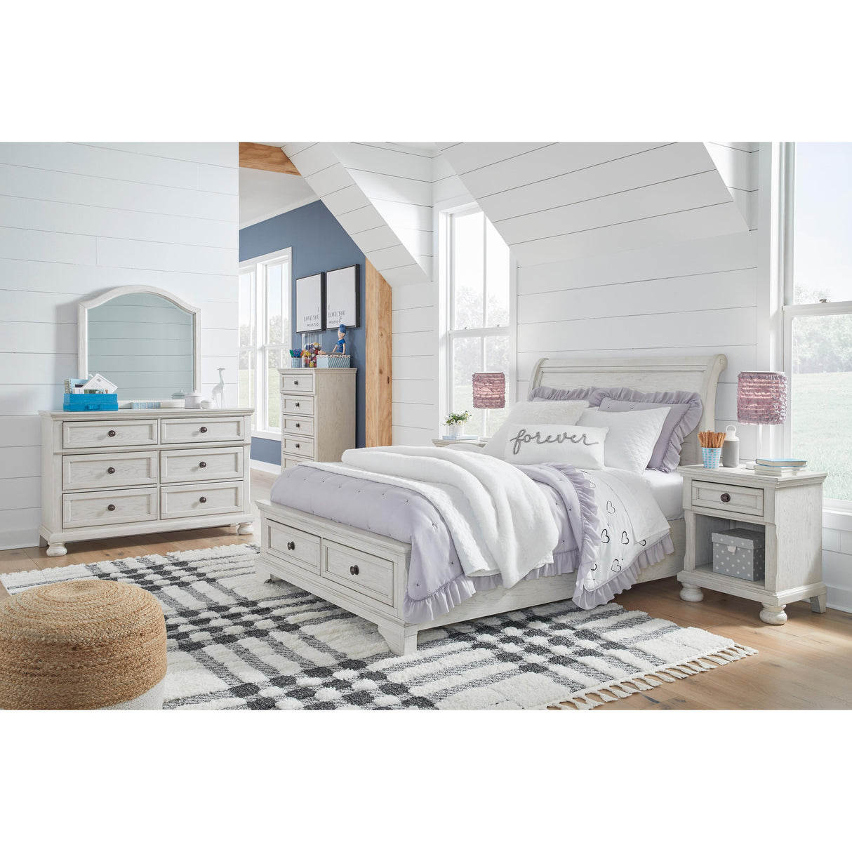  Signature Design by Ashley Robbinsdale B742-91 One Drawer Night Stand IMAGE 9