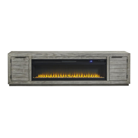  Signature Design by Ashley Naydell W996W1 92" TV Stand with Electric Fireplace IMAGE 3