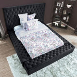  Furniture of America Davida Queen Upholstered Platform Bed with Storage CM7897DG-Q-BED IMAGE 3