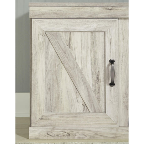  Signature Design by Ashley Bellaby EW0331-268 Large TV Stand with Fireplace Option IMAGE 8