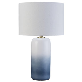  Signature Design by Ashley Lemrich L123874 Ceramic Table Lamp IMAGE 1
